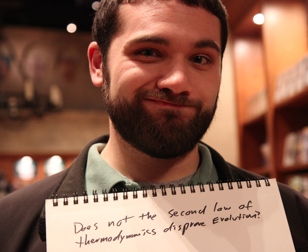 Does not the second law of thermodynamics disprove evolution?